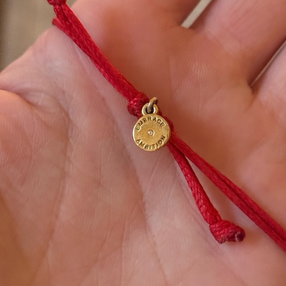 Tory Burch Red String Bracelet - Picture 4 of 4